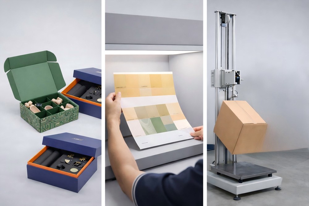 Packaging quality control across primary, secondary, and tertiary packaging