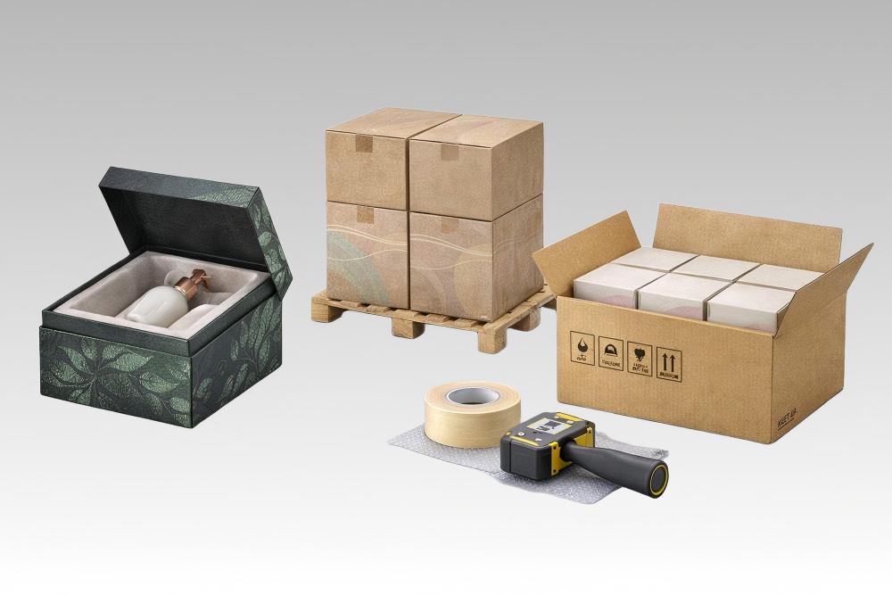 Decision framework showing when packaging testing is necessary or optional