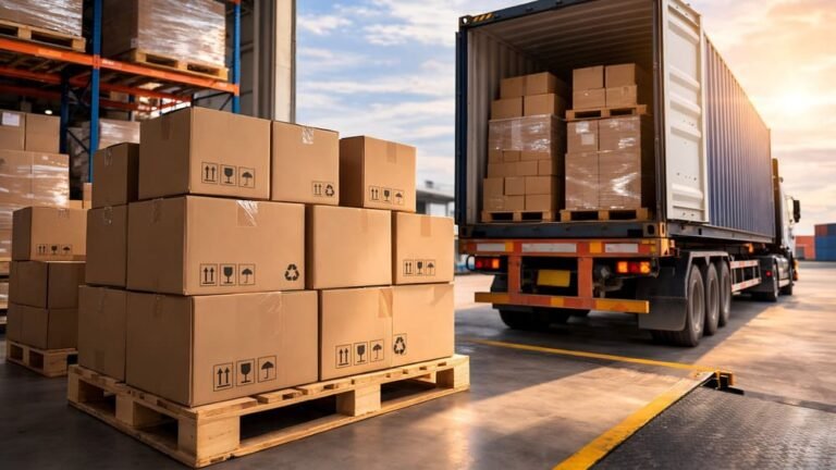 total landed cost in packaging sourcing showing freight duties logistics and operational risks