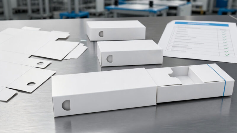 Child-resistant-style sliding folding carton with locking structure for packaging cost reduction case study