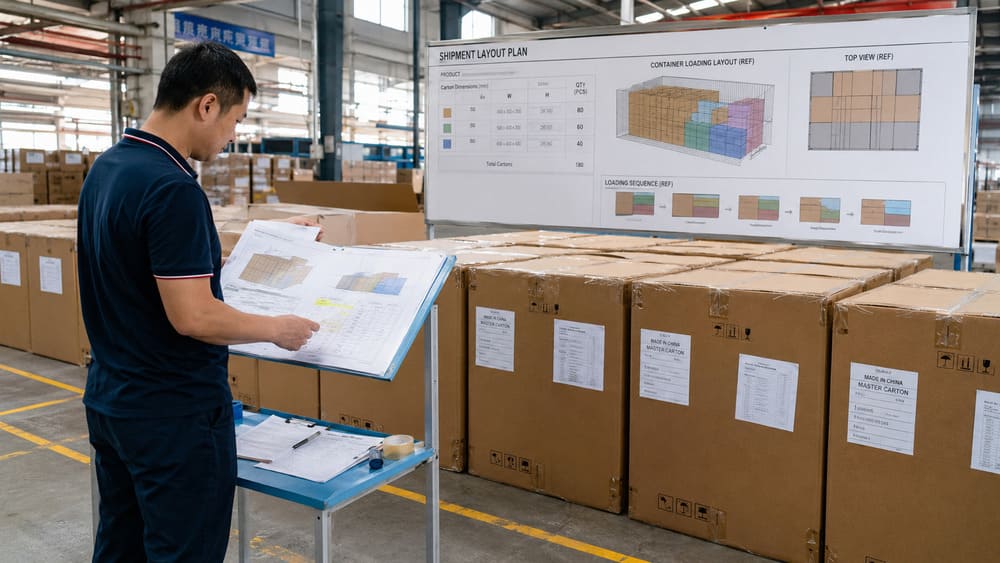 Optimized master carton configuration planning for improved shipment efficiency