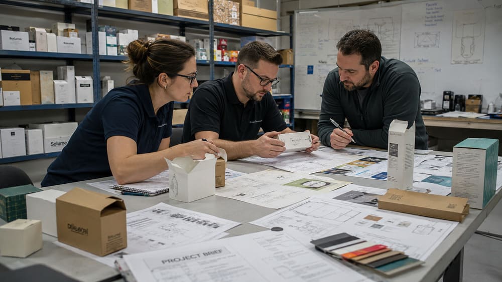 Early packaging engineering review to prevent late-stage changes before production