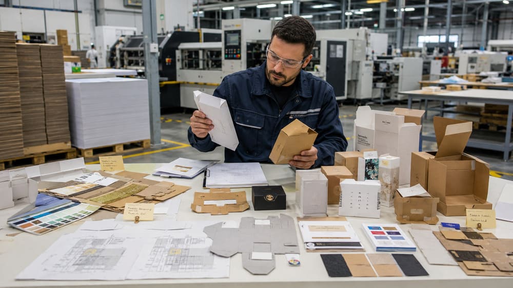Packaging sourcing strategy evaluation for choosing manufacturing locations in Asia